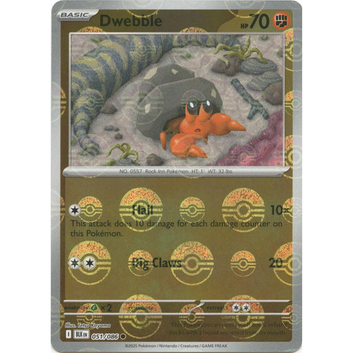 Dwebble (Poke Ball Pattern)