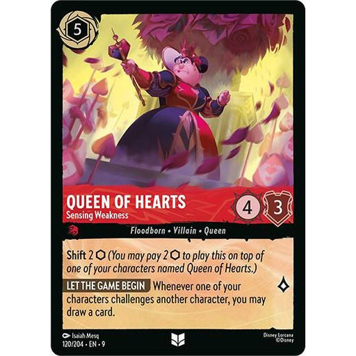 Queen of Hearts - Sensing Weakness
