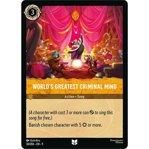 World's Greatest Criminal Mind