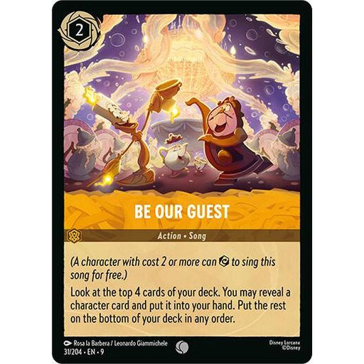 Be Our Guest