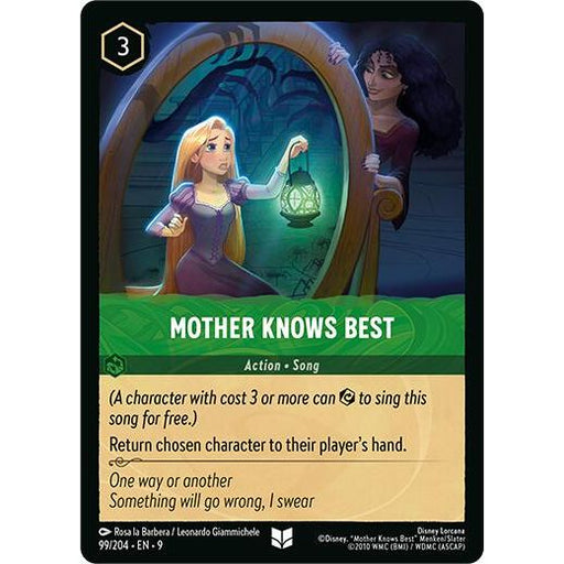 Mother Knows Best