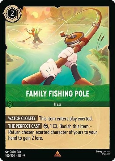 Family Fishing Pole