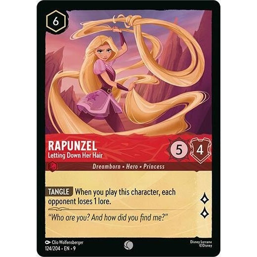 Rapunzel - Letting Down Her Hair