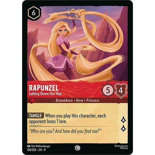 Rapunzel - Letting Down Her Hair