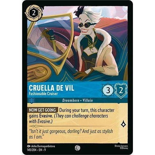 Cruella De Vil - Fashionable Cruiser