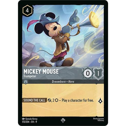Mickey Mouse - Trumpeter