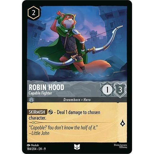 Robin Hood - Capable Fighter