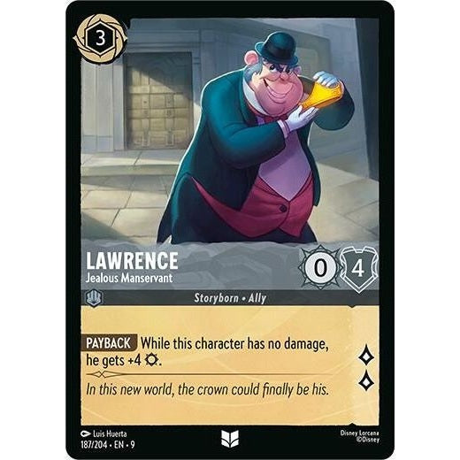Lawrence - Jealous Manservant