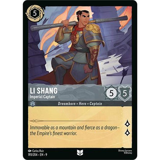 Li Shang - Imperial Captain