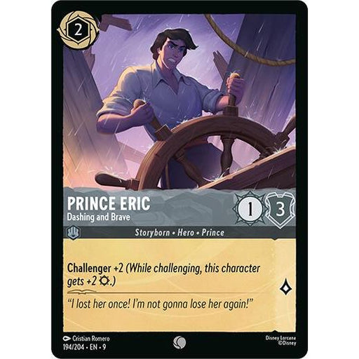 Prince Eric - Dashing and Brave