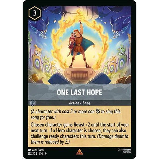One Last Hope