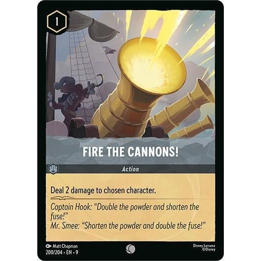 Fire the Cannons!