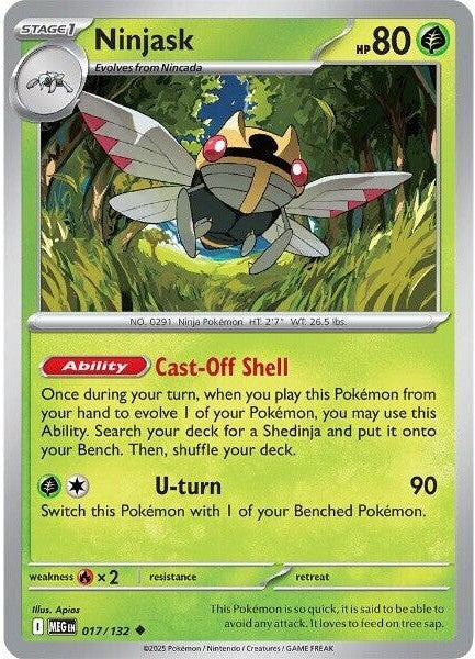 Ninjask - 017/132