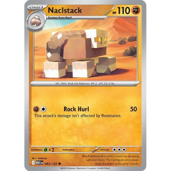 Naclstack [MEG - 083/132] Common Fighting Pokemon Card — Premium Sports ...