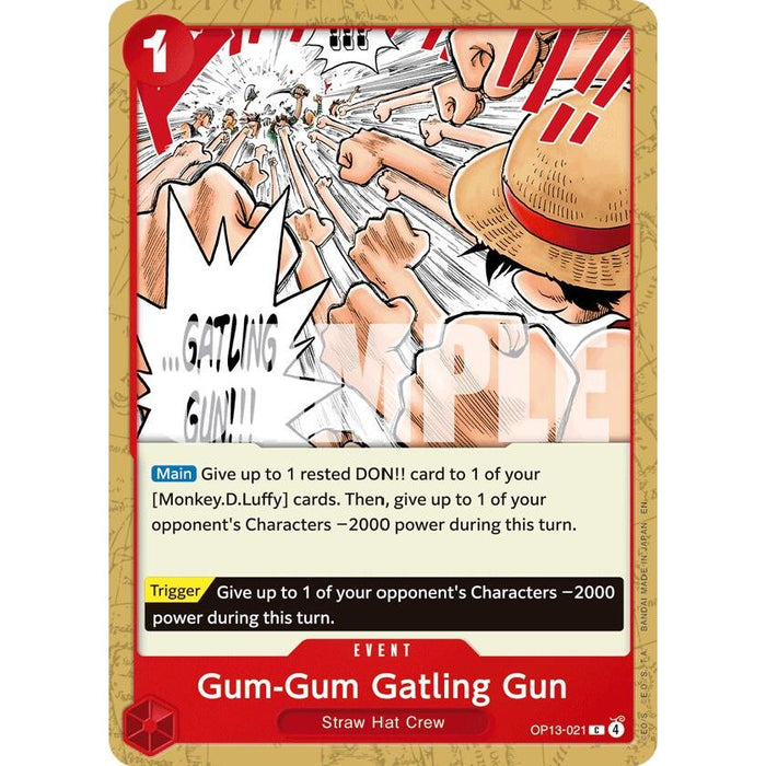 Gum-Gum Gatling Gun