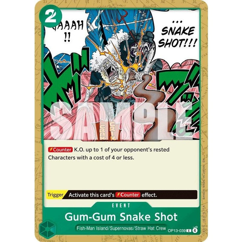 Gum-Gum Snake Shot