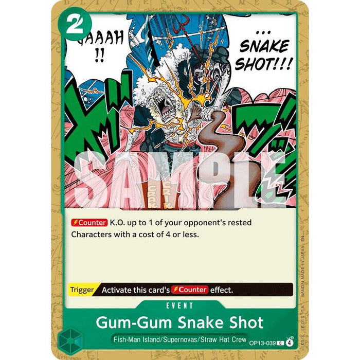 Gum-Gum Snake Shot