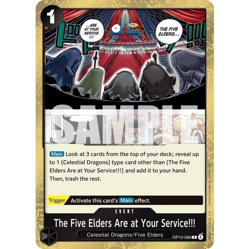 The Five Elders Are at Your Service!!!