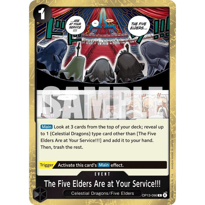 The Five Elders Are at Your Service!!!