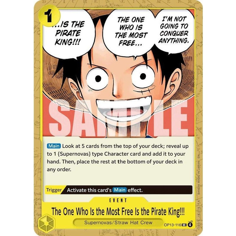 The One Who Is the Most Free Is the Pirate King!!!