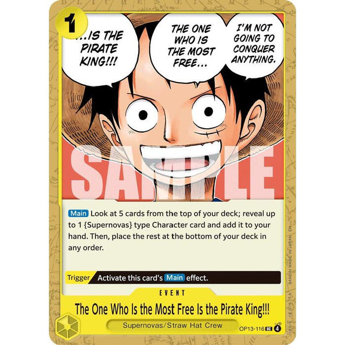 The One Who Is the Most Free Is the Pirate King!!!