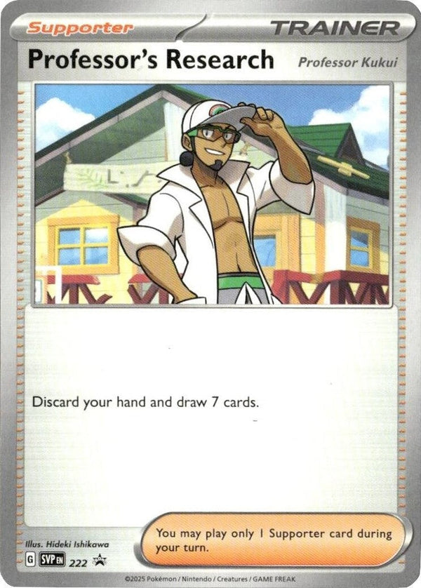 Professor's Research - 222 Promo Pokémon card from Scarlet & Violet Promo Cards, Near Mint Normal