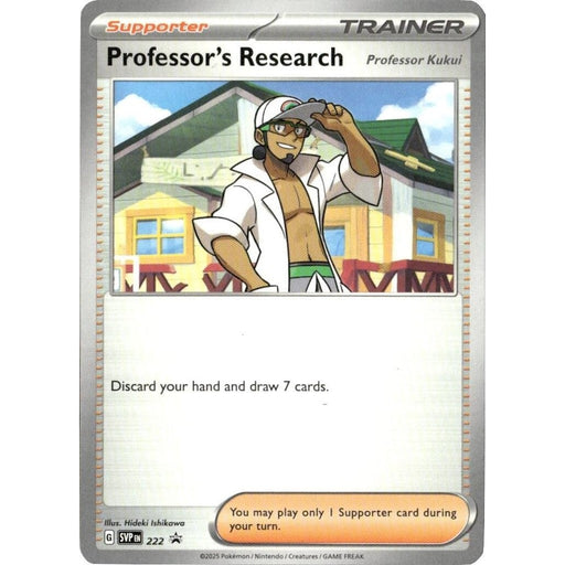 Professor's Research - 222 Promo Pokémon card from Scarlet & Violet Promo Cards, Near Mint Normal
