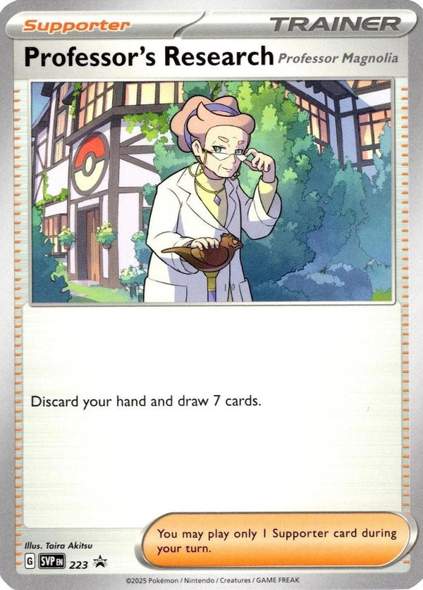 Professor's Research - 223 Promo Pokémon card from Scarlet & Violet Promo Cards, Near Mint Normal