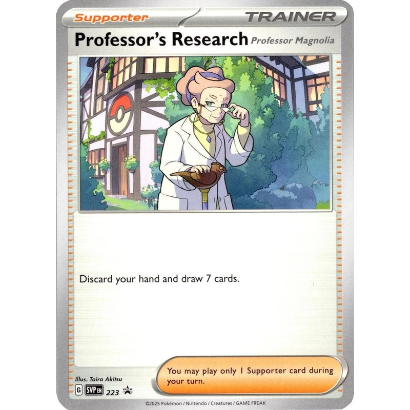 Professor's Research - 223 Promo Pokémon card from Scarlet & Violet Promo Cards, Near Mint Normal