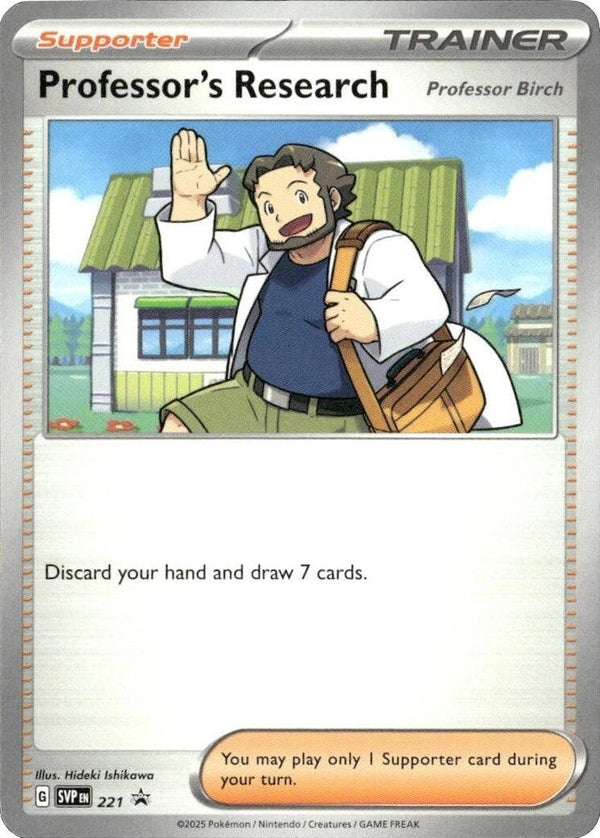 Professor's Research - 221 Promo Pokémon card from Scarlet & Violet Promo Cards, Near Mint Normal