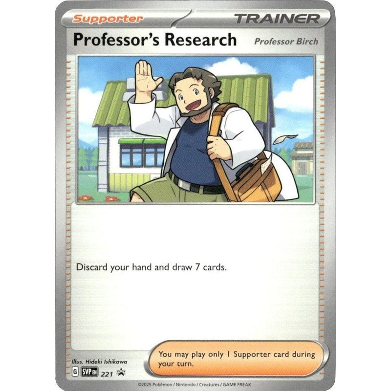 Professor's Research - 221 Promo Pokémon card from Scarlet & Violet Promo Cards, Near Mint Normal