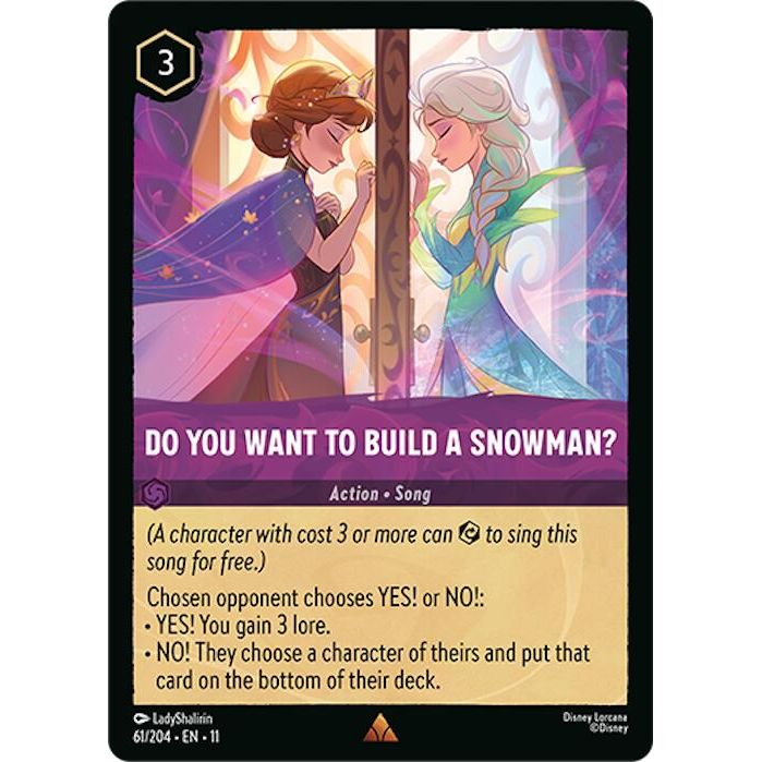 Do You Want To Build A Snowman?