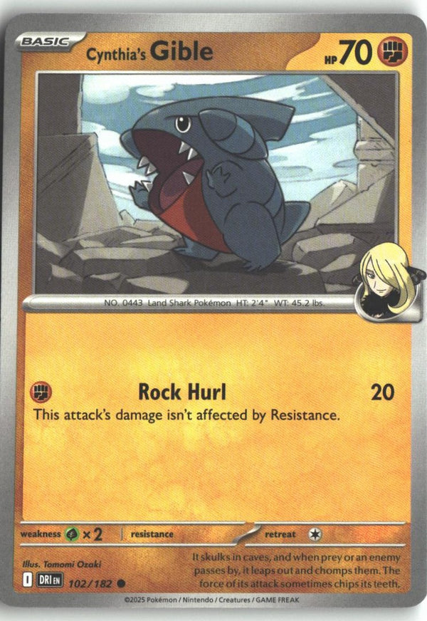 Cynthia's Gible