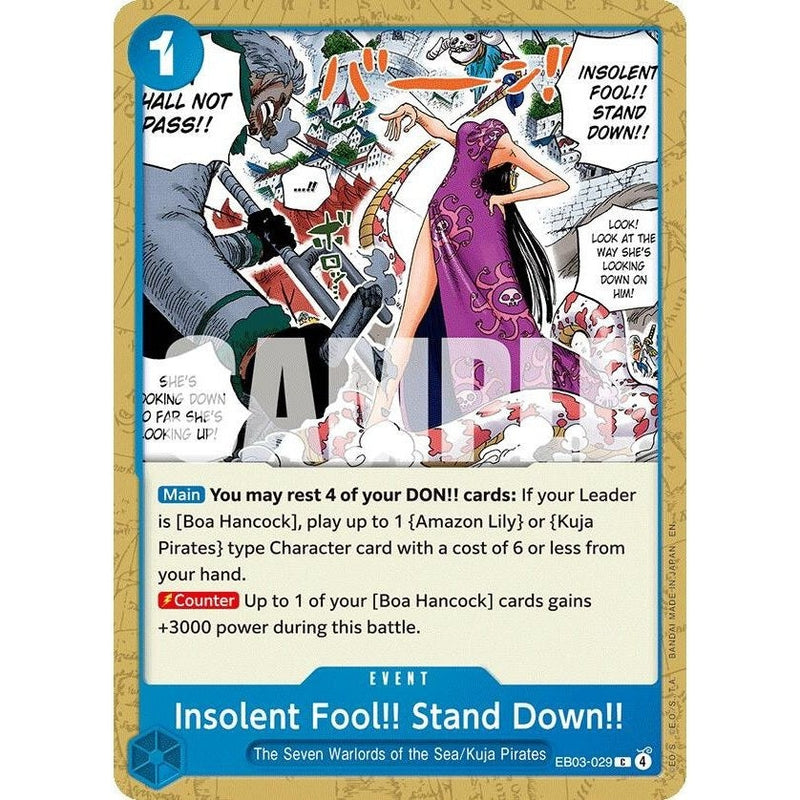 Insolent Fool!! Stand Down!!