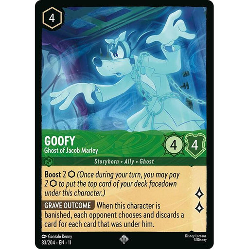 Goofy - Ghost of Jacob Marley