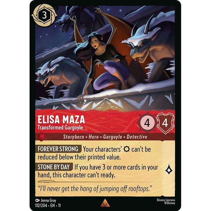 Elisa Maza - Transformed Gargoyle