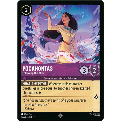 Pocahontas - Following the Wind