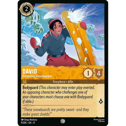 David - Protective Snowboarder