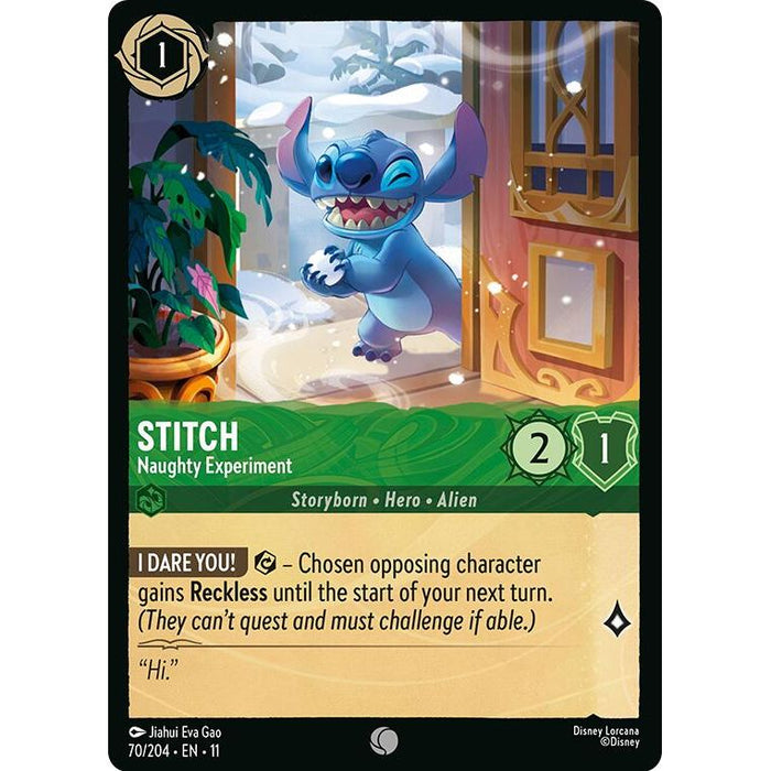 Stitch - Naughty Experiment