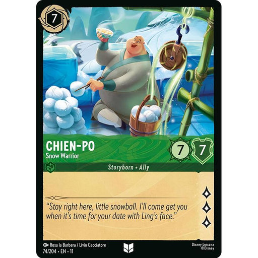 Chien-Po  - Snow Warrior