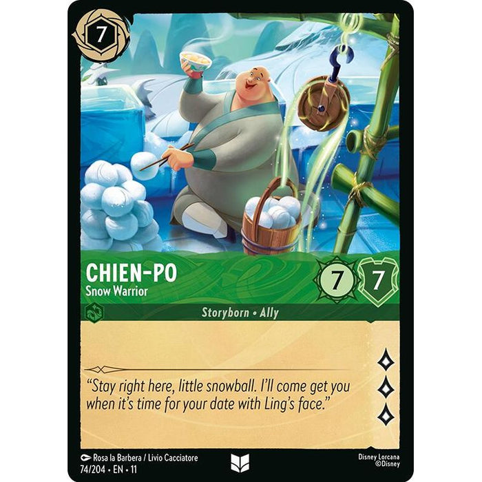 Chien-Po  - Snow Warrior