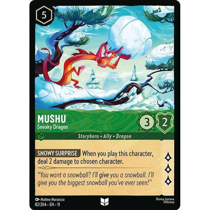 Mushu - Sneaky Dragon