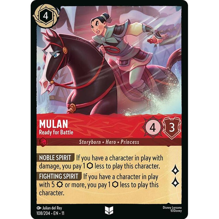 Mulan - Ready for Battle
