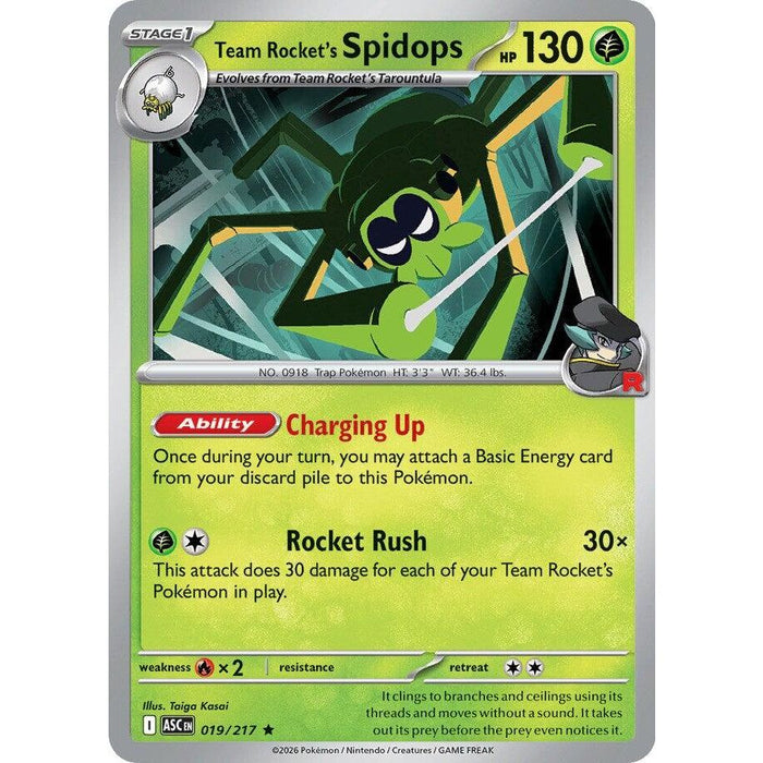 Team Rocket's Spidops