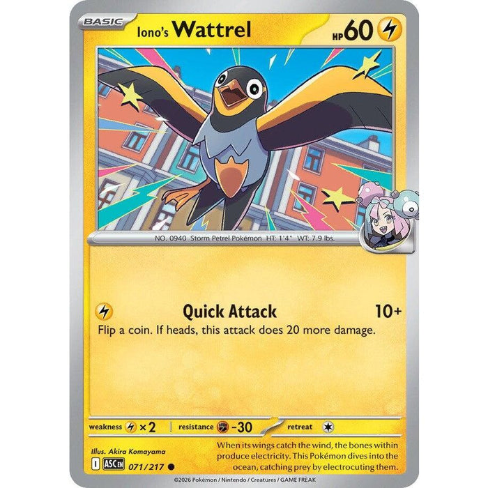 Iono's Wattrel - 071/217