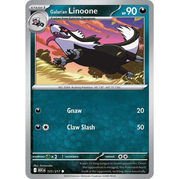 Galarian Linoone