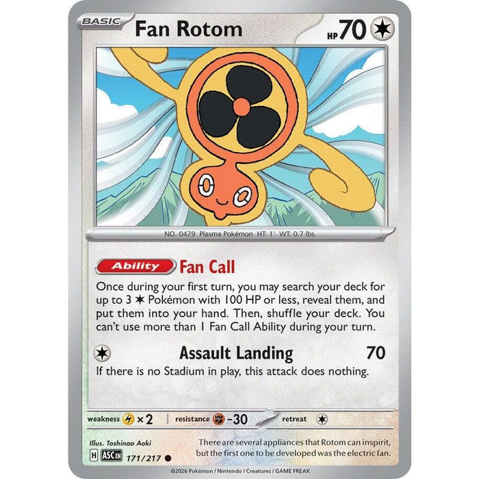Fan Rotom - 171/217