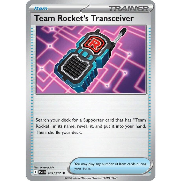 Team Rocket's Transceiver - 209/217