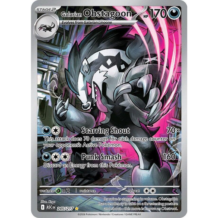 Galarian Obstagoon - 245/217