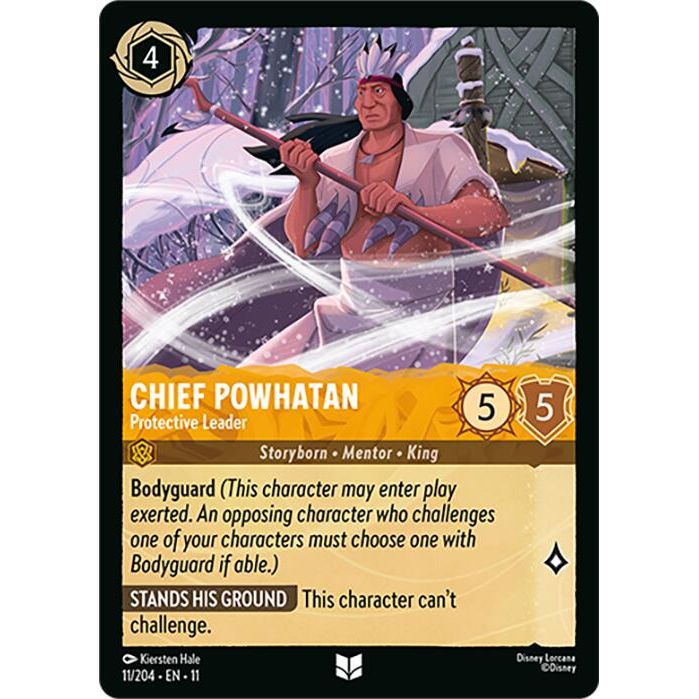 Chief Powhatan - Protective Leader